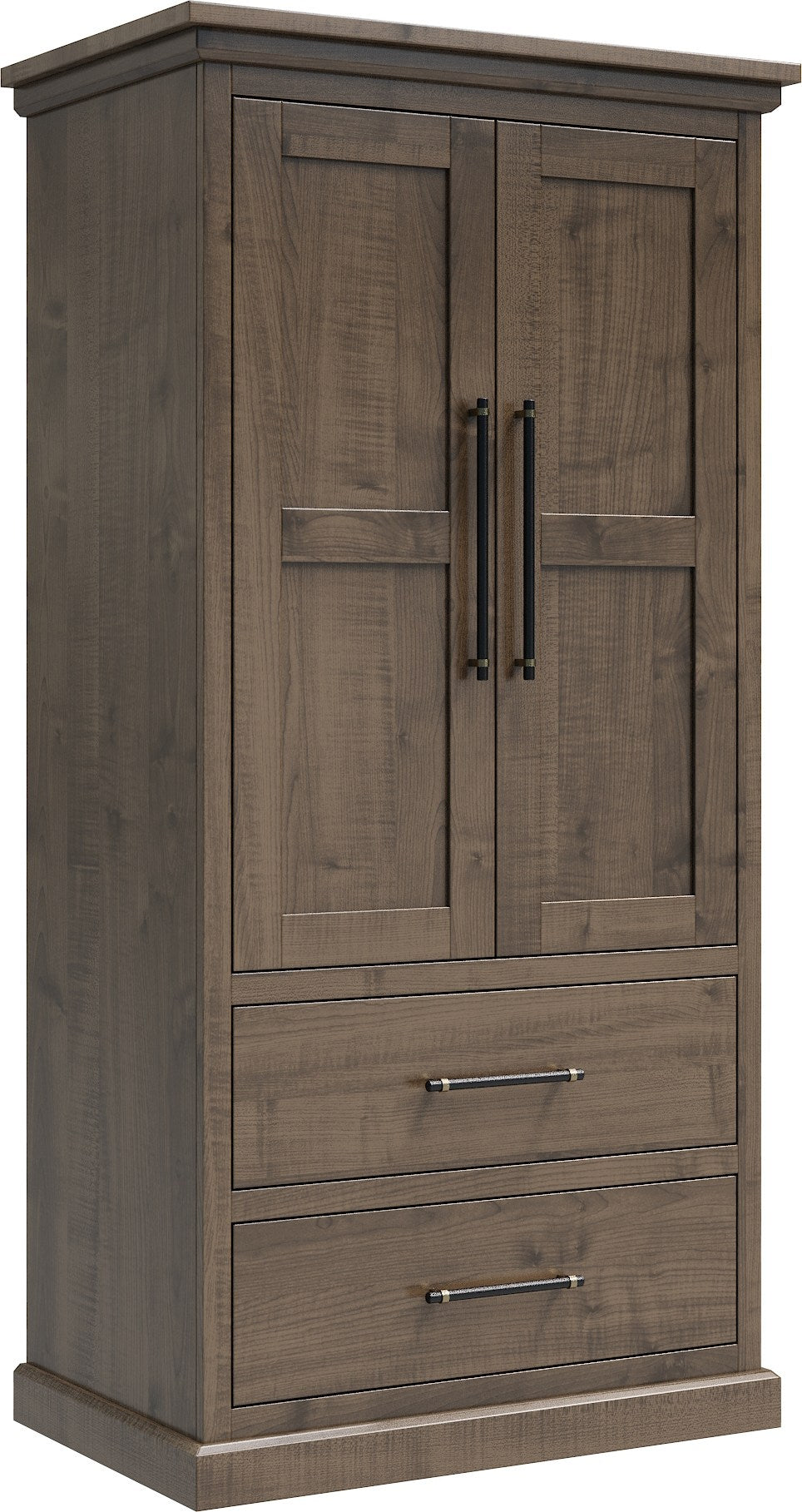 Santorini 2 Drawer 2 Door Armoire