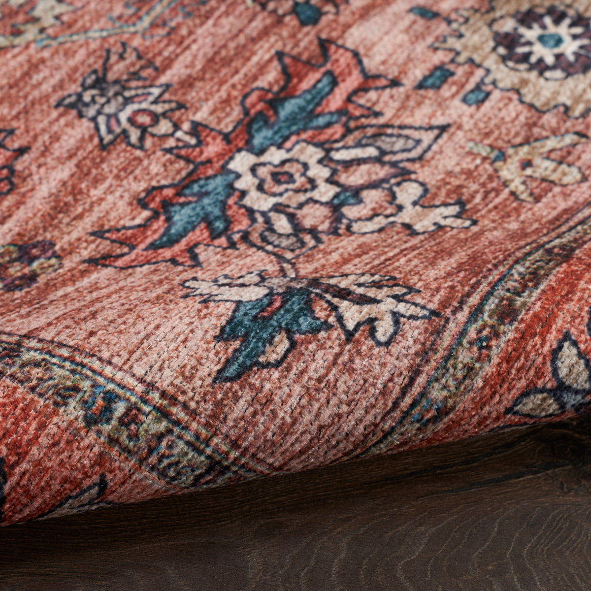 Grand Washables GRW03 Rust Multicolor Rug