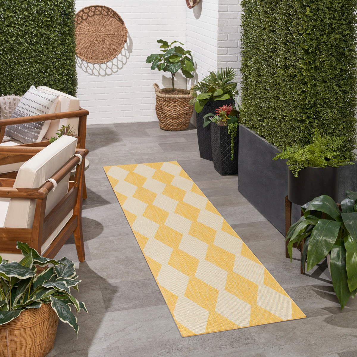 Positano POS04 Yellow Rug