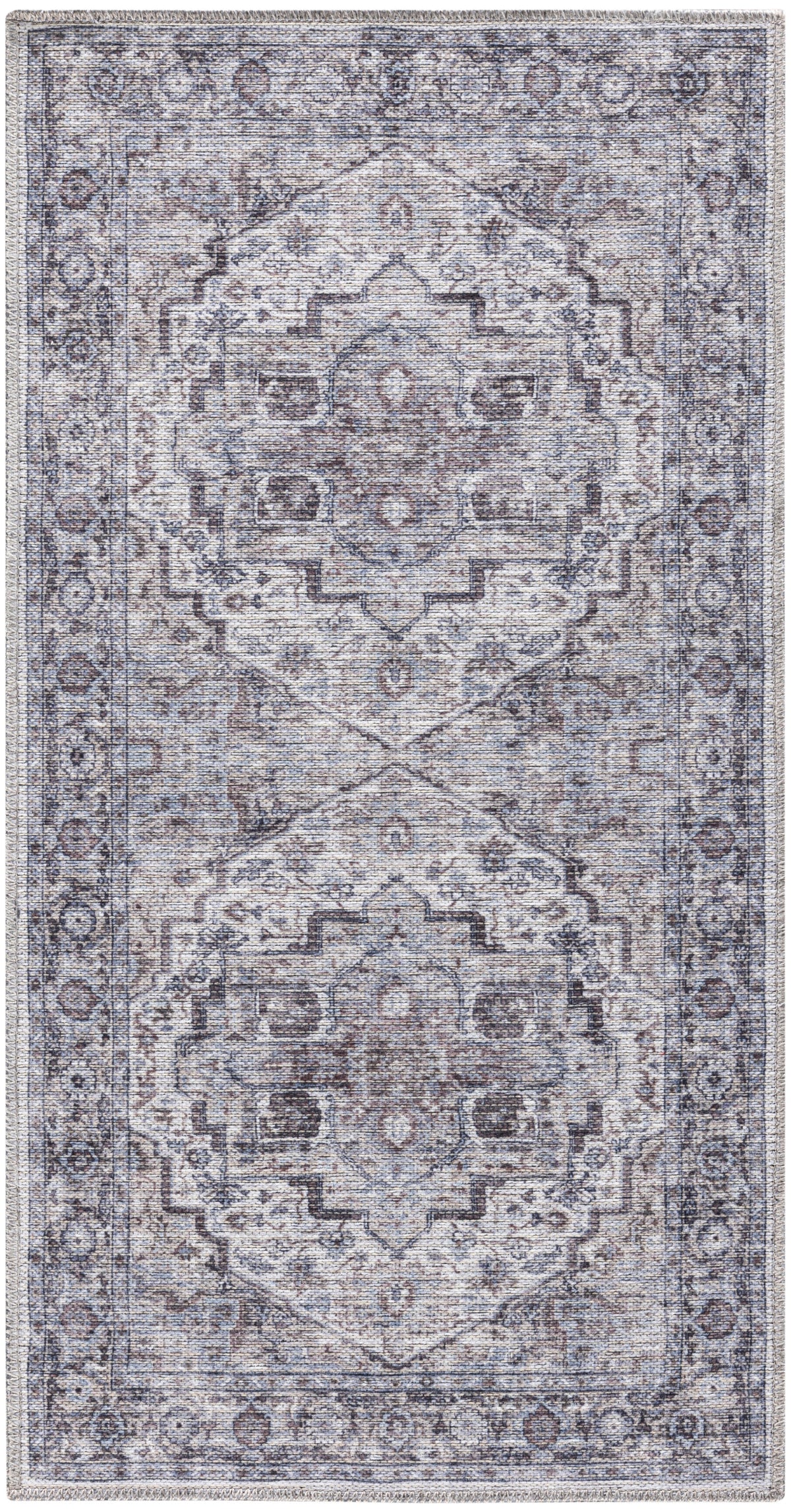 New Concept Washables SR101 Ivory Beige Rug