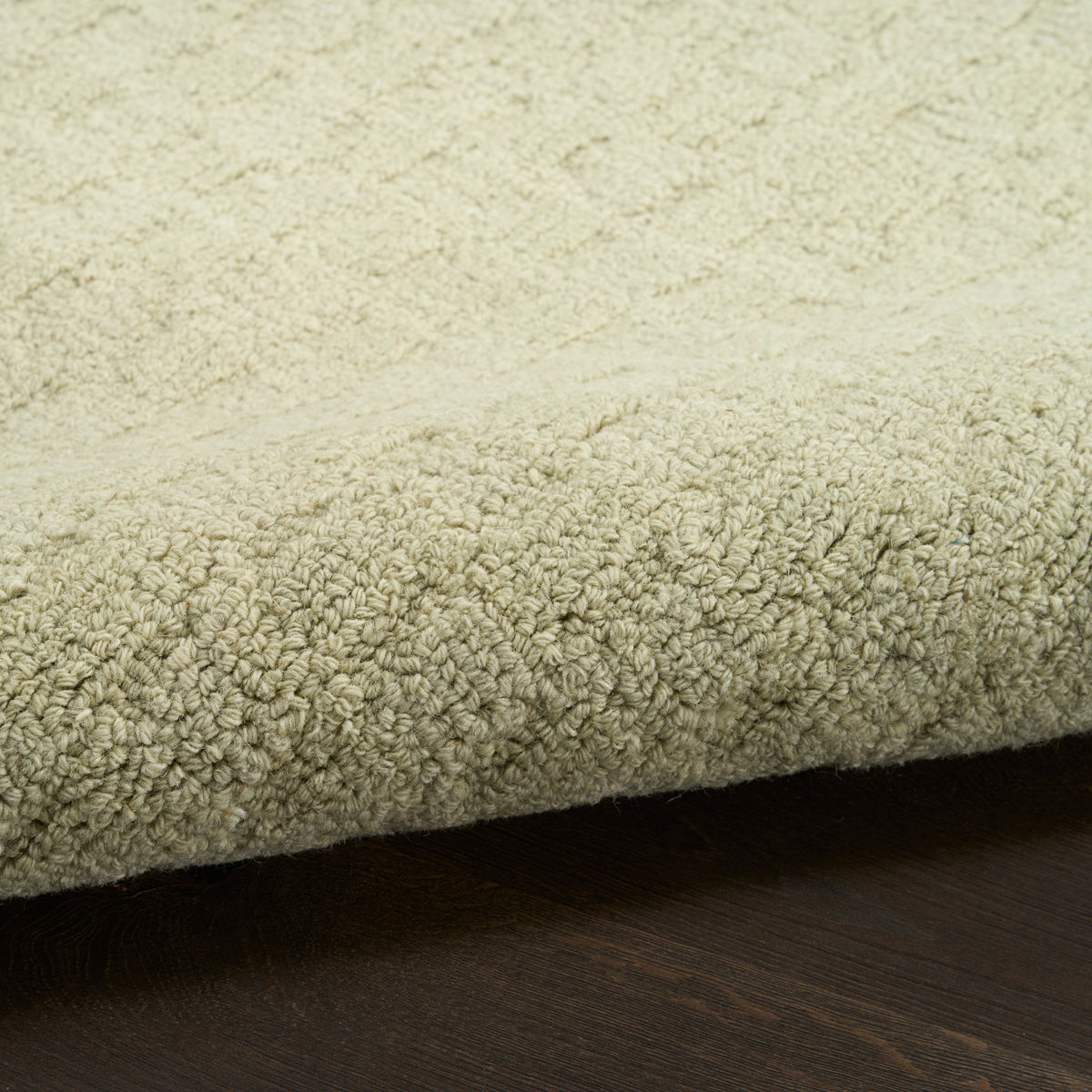 Pure Grids PGR01 Light Green Rug
