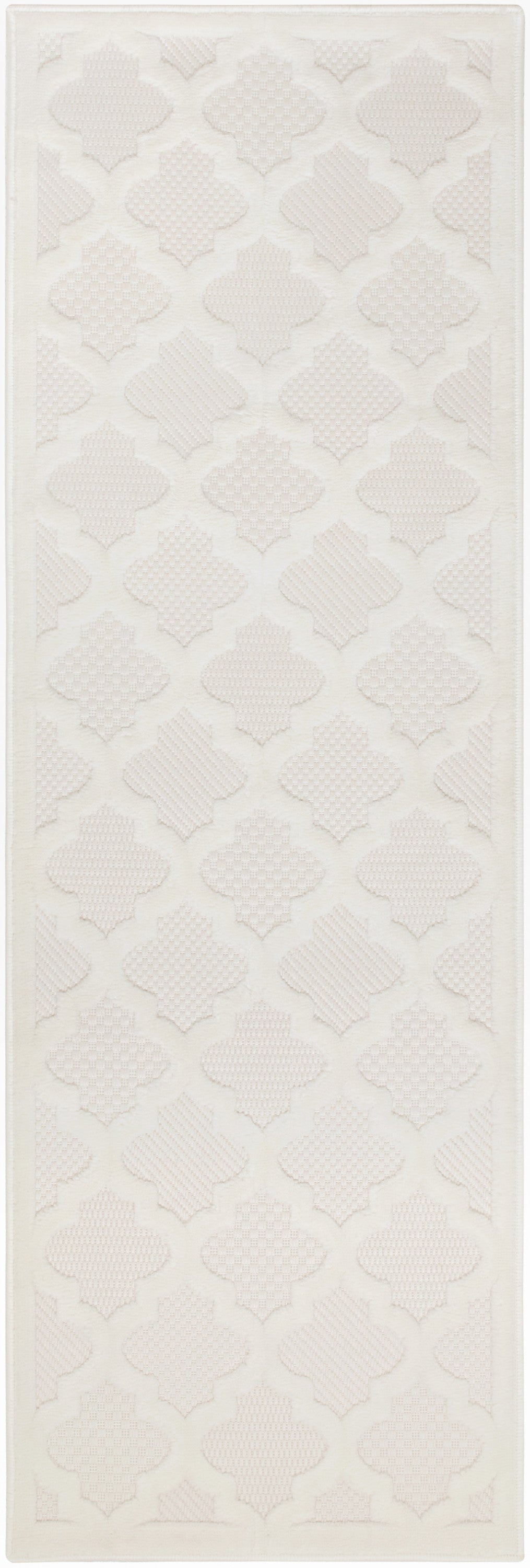Easy Care NES01 Ivory White Rug