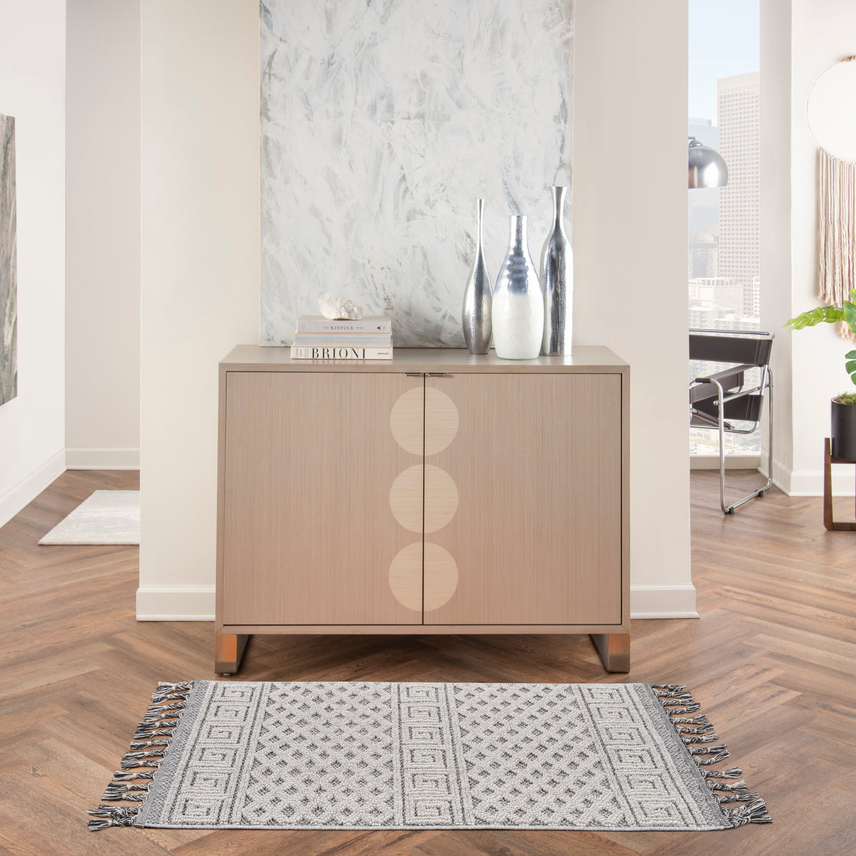 Paxton PAX05 Ivory/Slate Rug