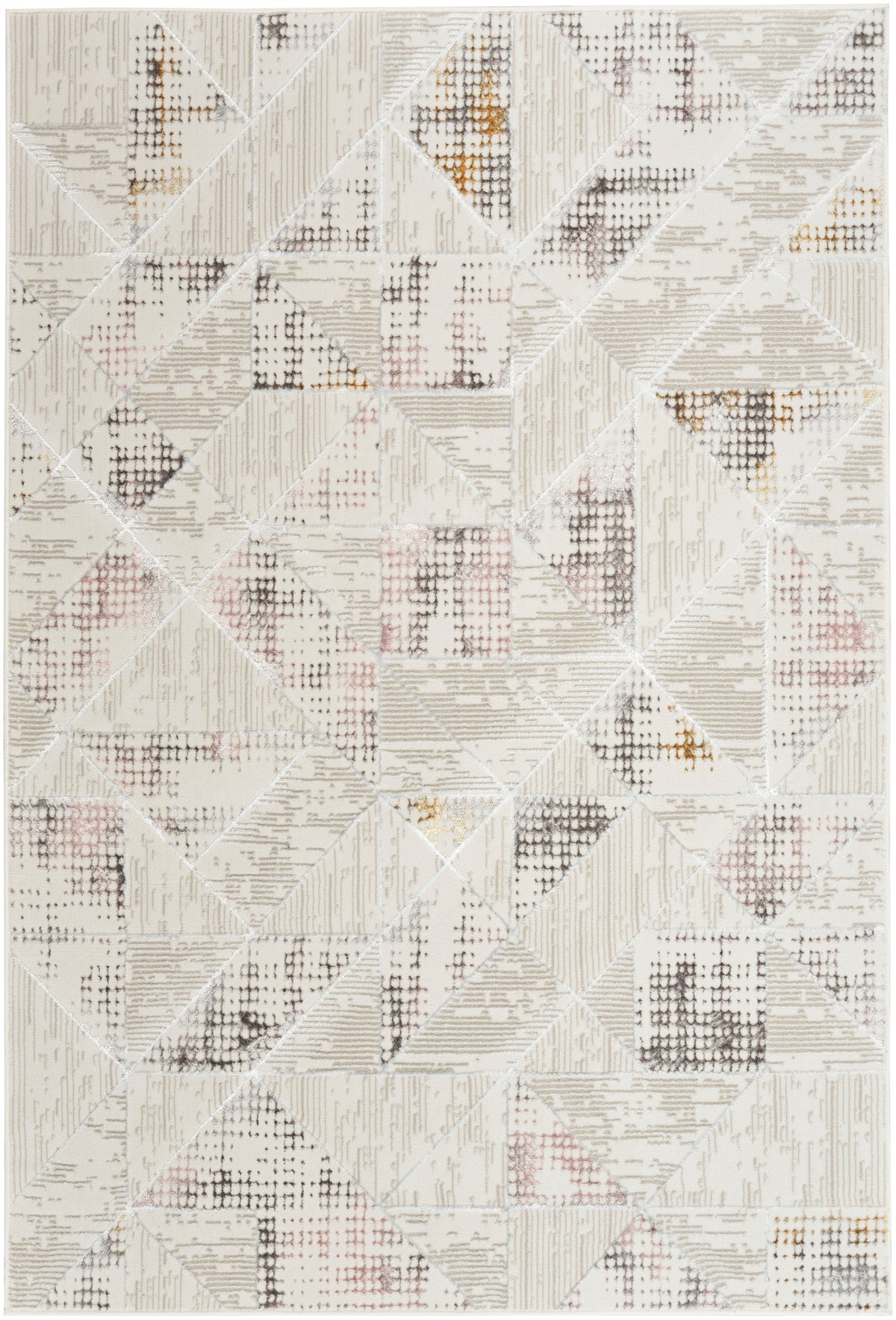 Glitz GLZ04 Ivory Multicolor Rug