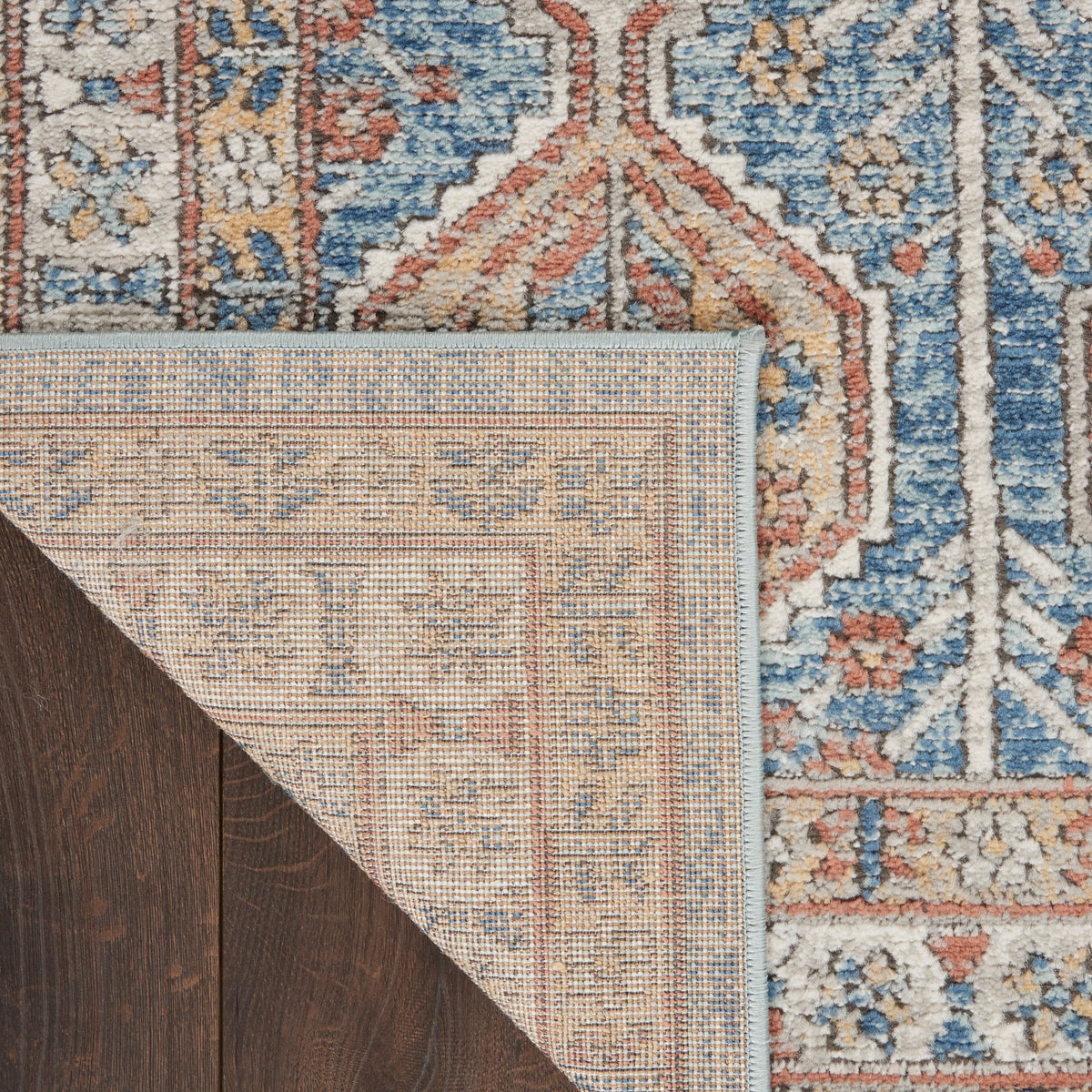 Quarry QUA15 Blue Multicolor Rug