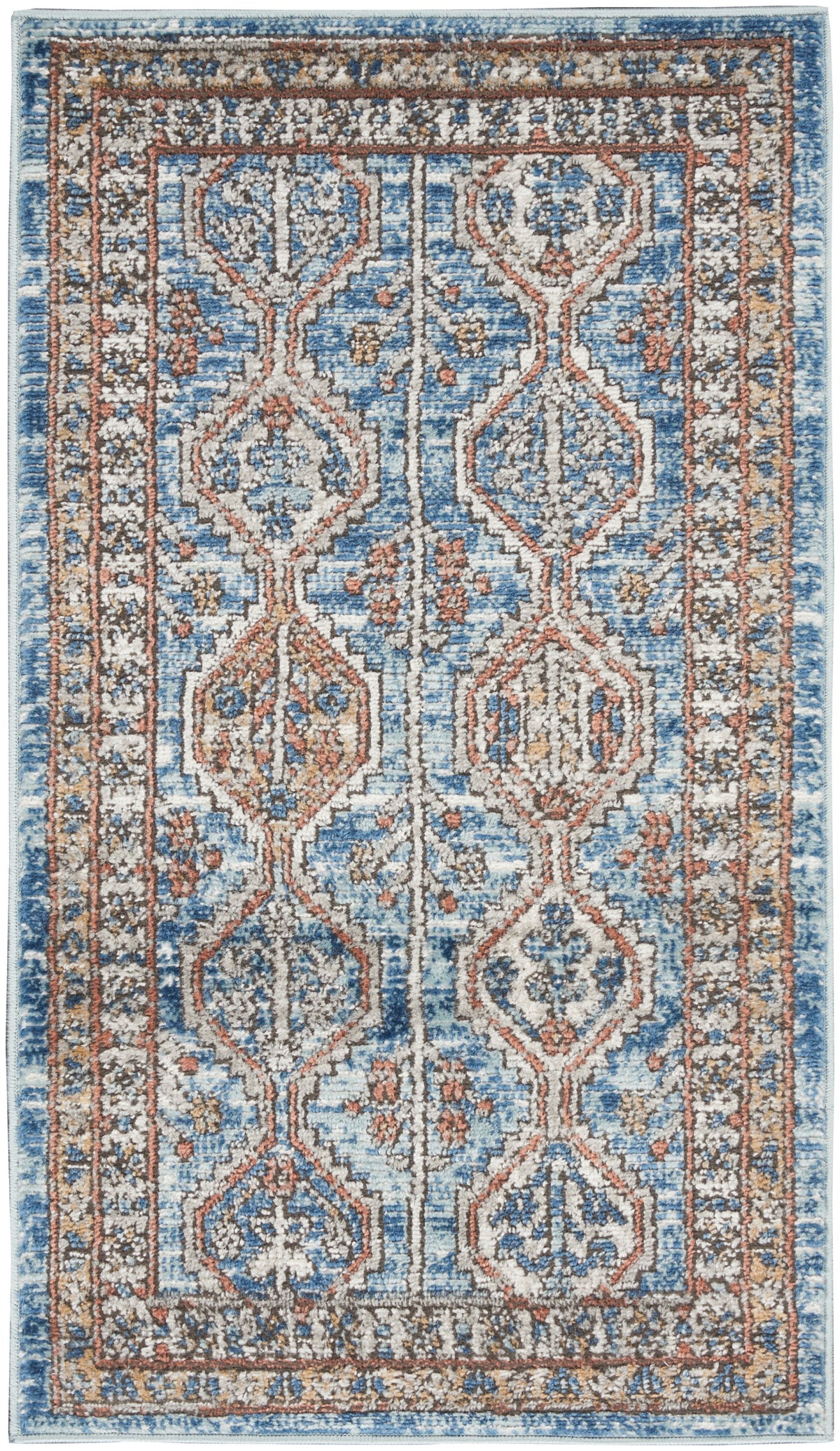 Quarry QUA15 Blue Multicolor Rug