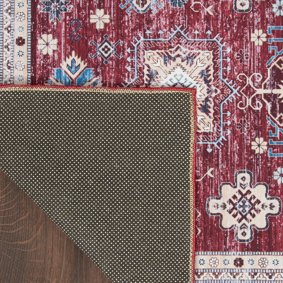 Fulton FUL03 Red Rug