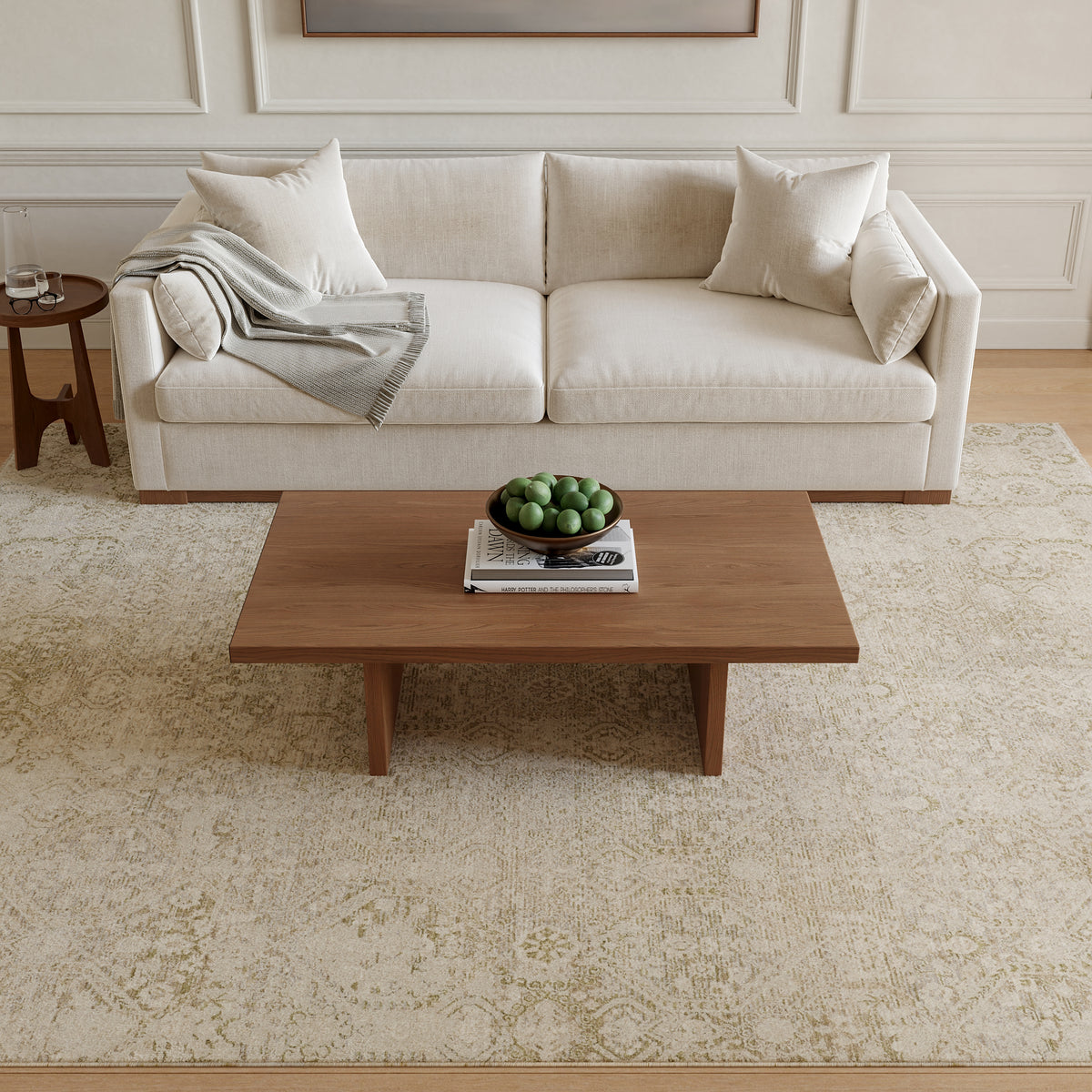 Sultana SLL05 Beige Green Rug