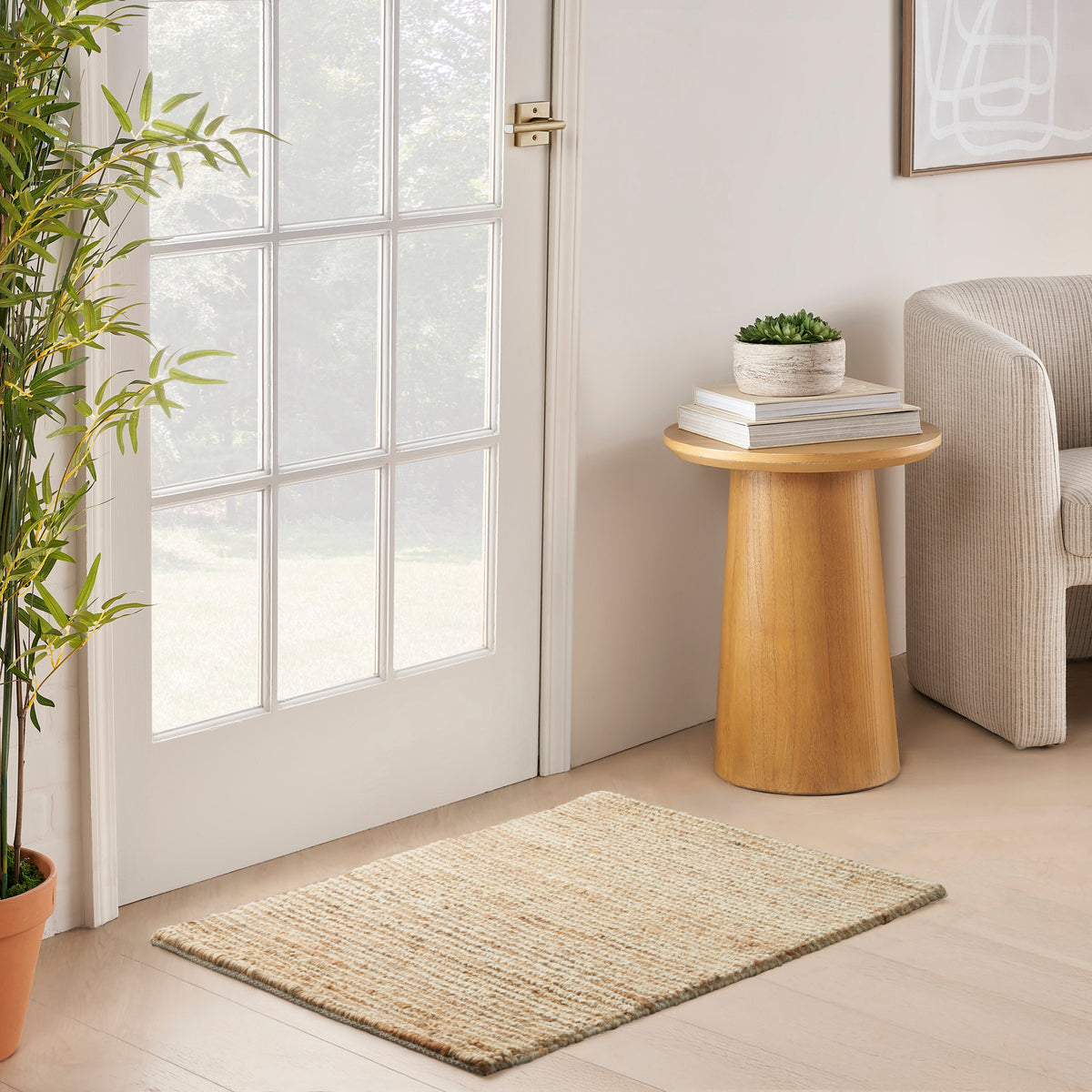 Pure Cord COD01 Ivory Natural Rug