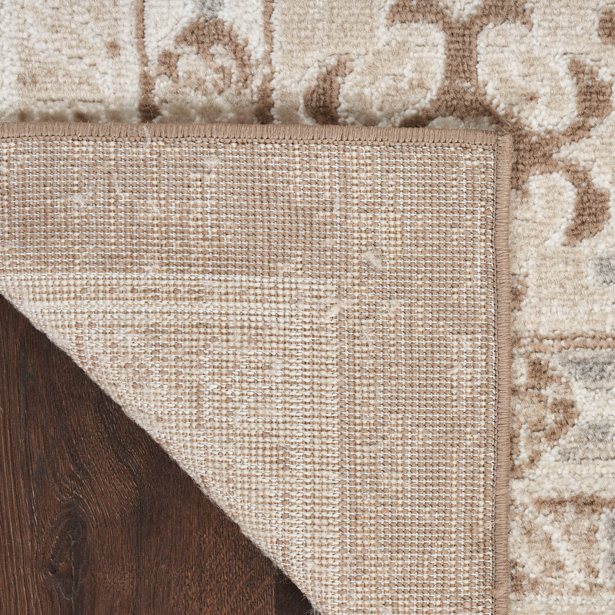 Serenity Home SRH01 Ivory Mocha Rug