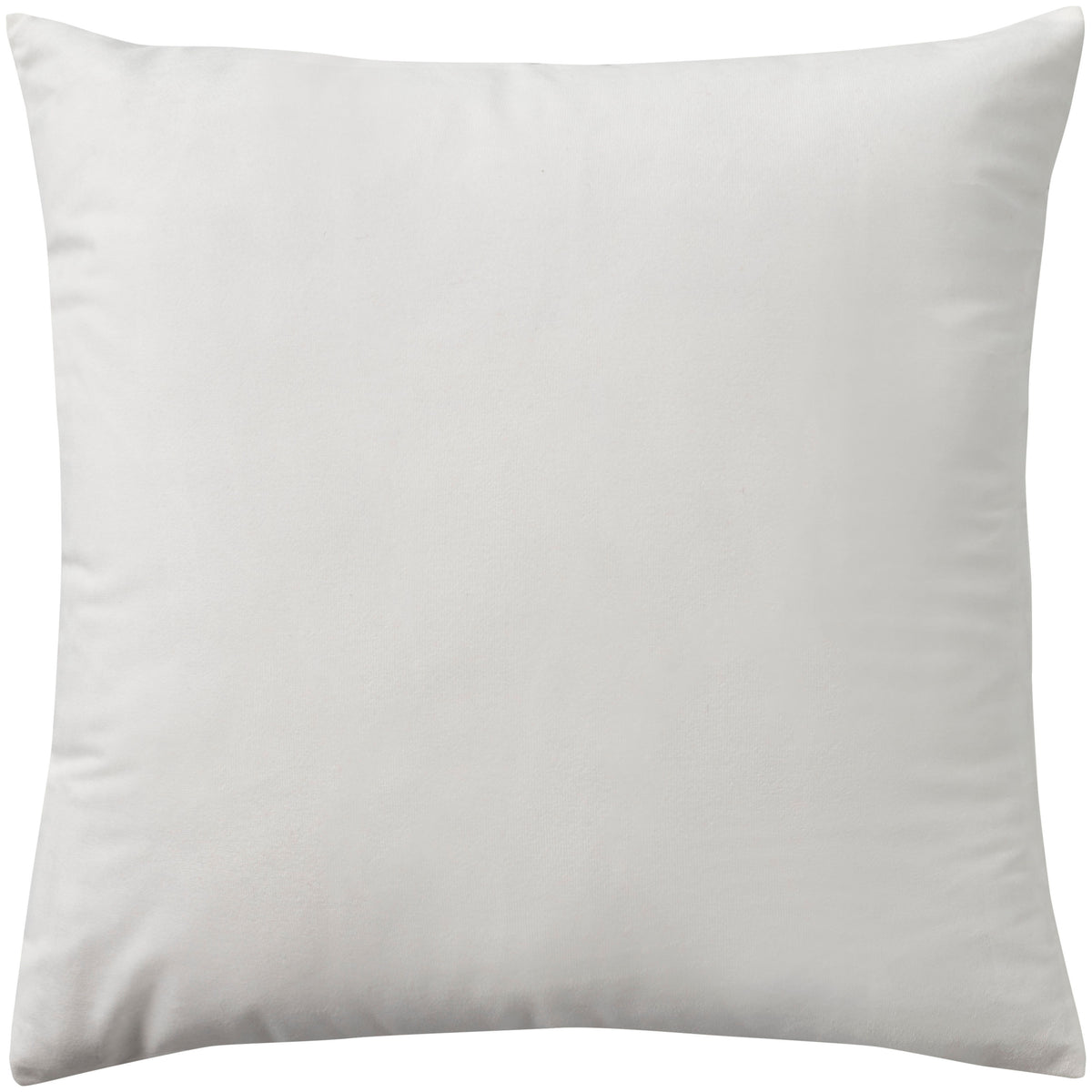 Holiday Pillows L0524 White 18" x 18" Throw Pillows