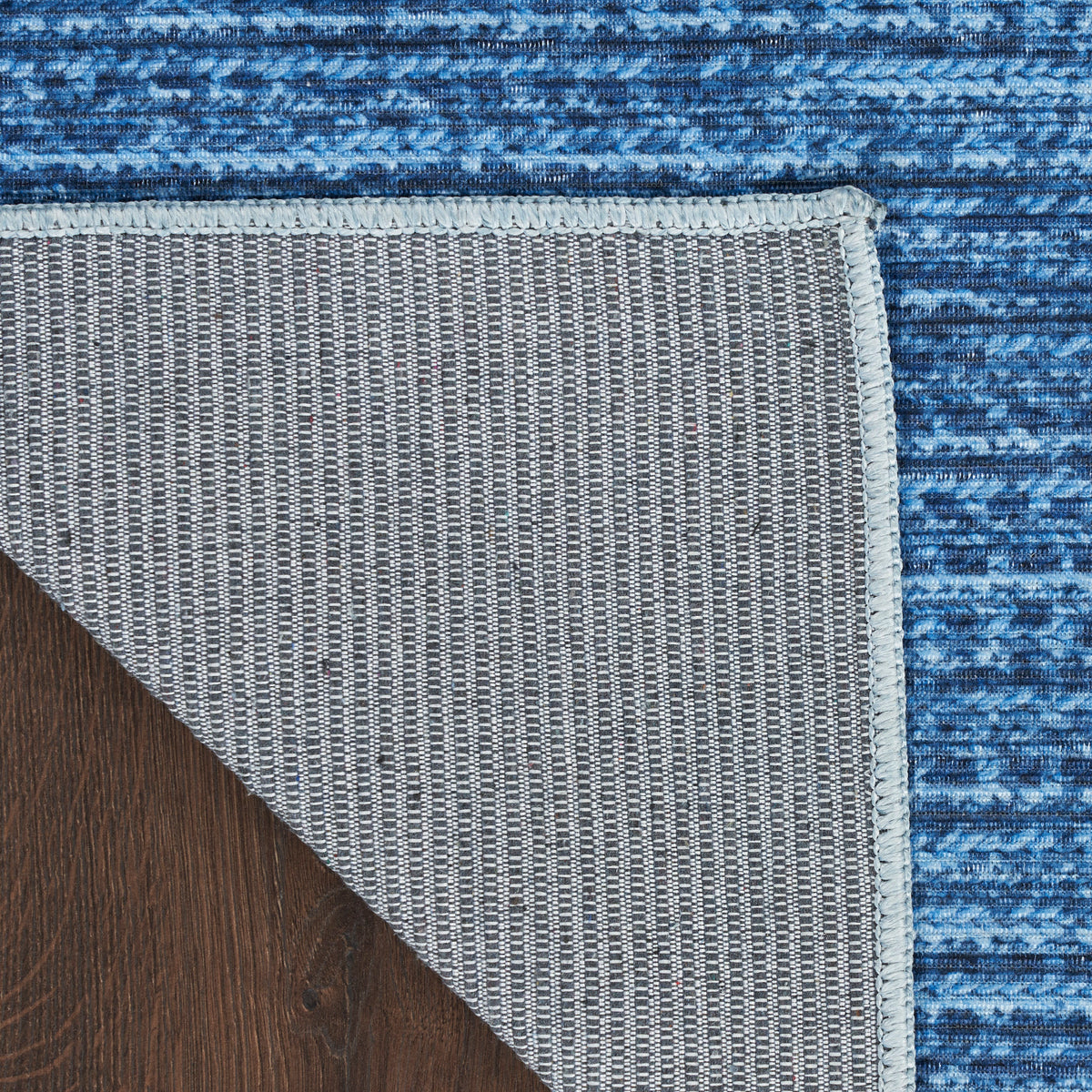 Nourison Washables NWB03 Blue Rug