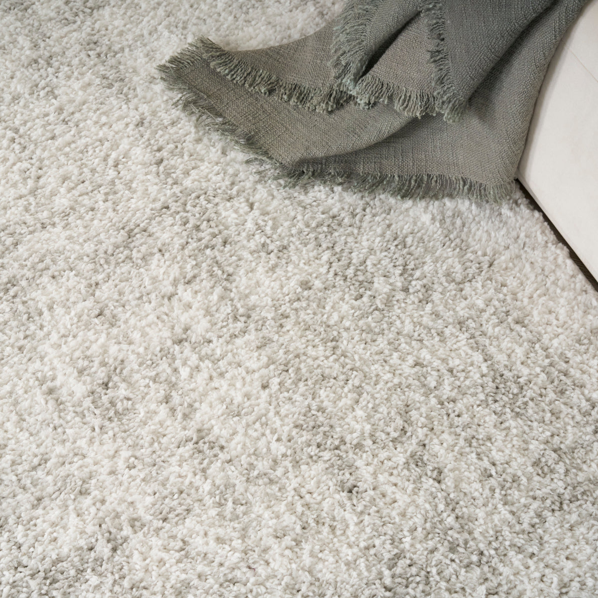 Modern Shag MMD06 Ivory Grey Rug