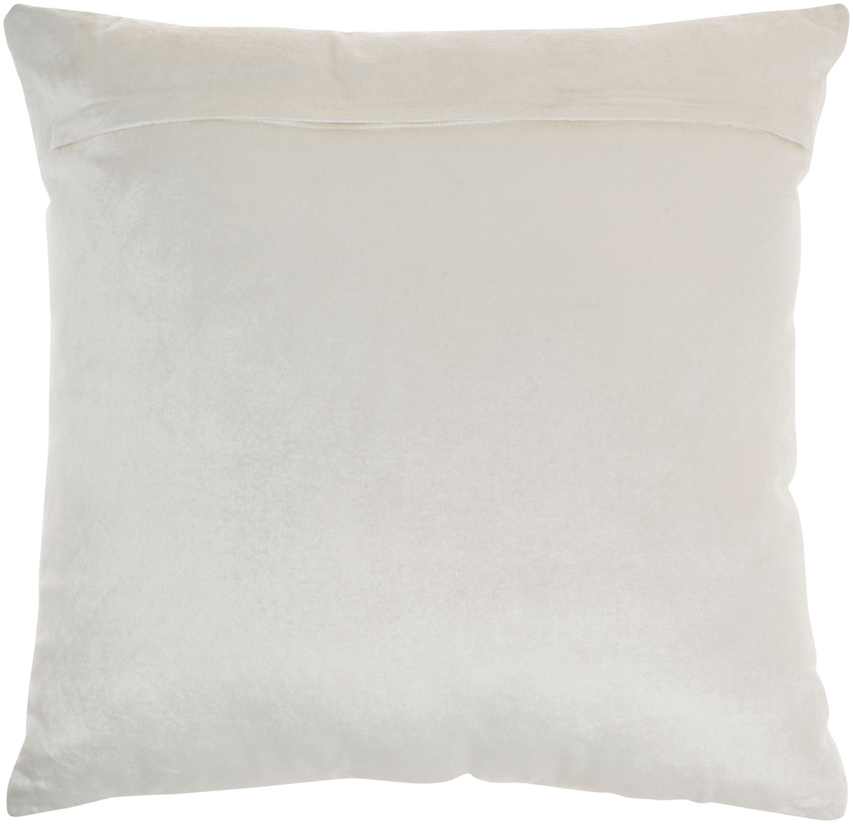 Sofia AZ217 Ivory 20" x 20" Throw Pillows