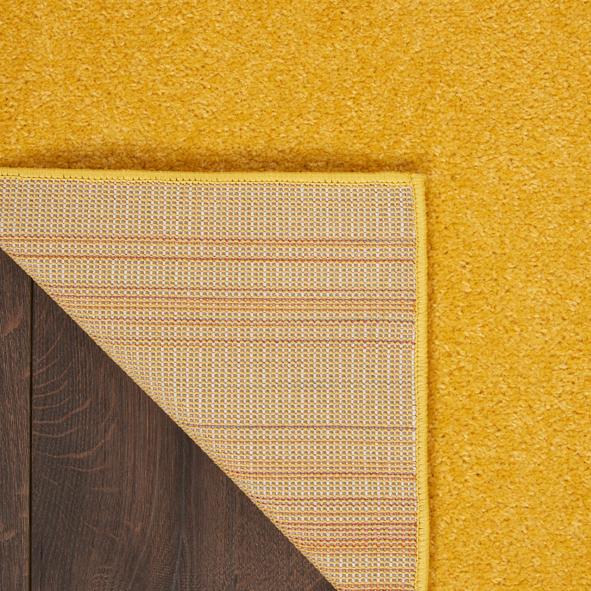 Nourison Essentials NRE01 Yellow Rug