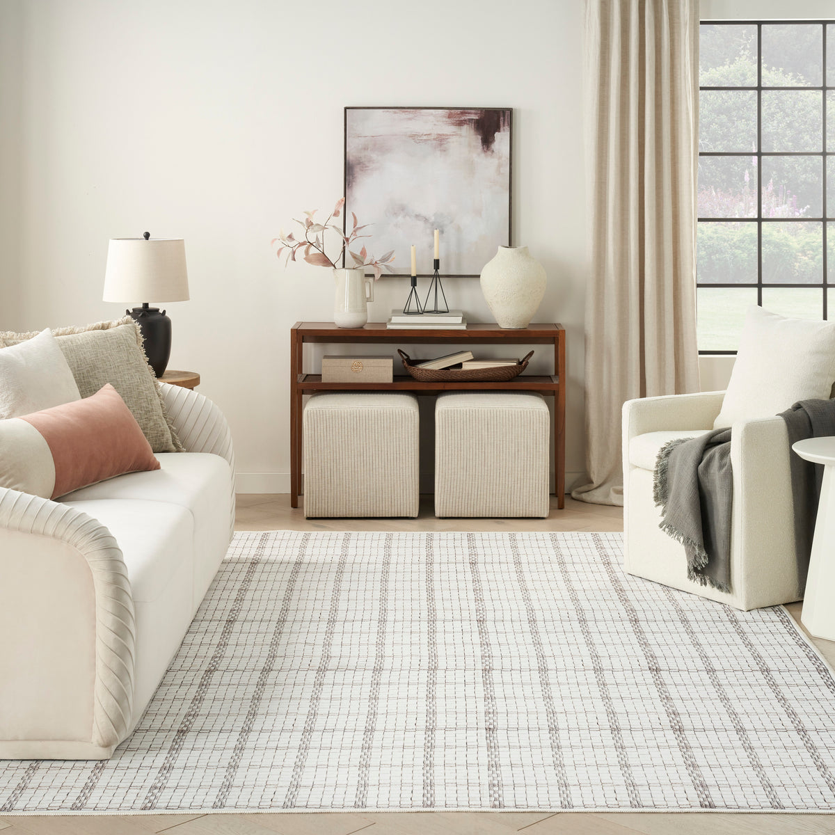 Nourison Washables NWB04 Ivory Rug