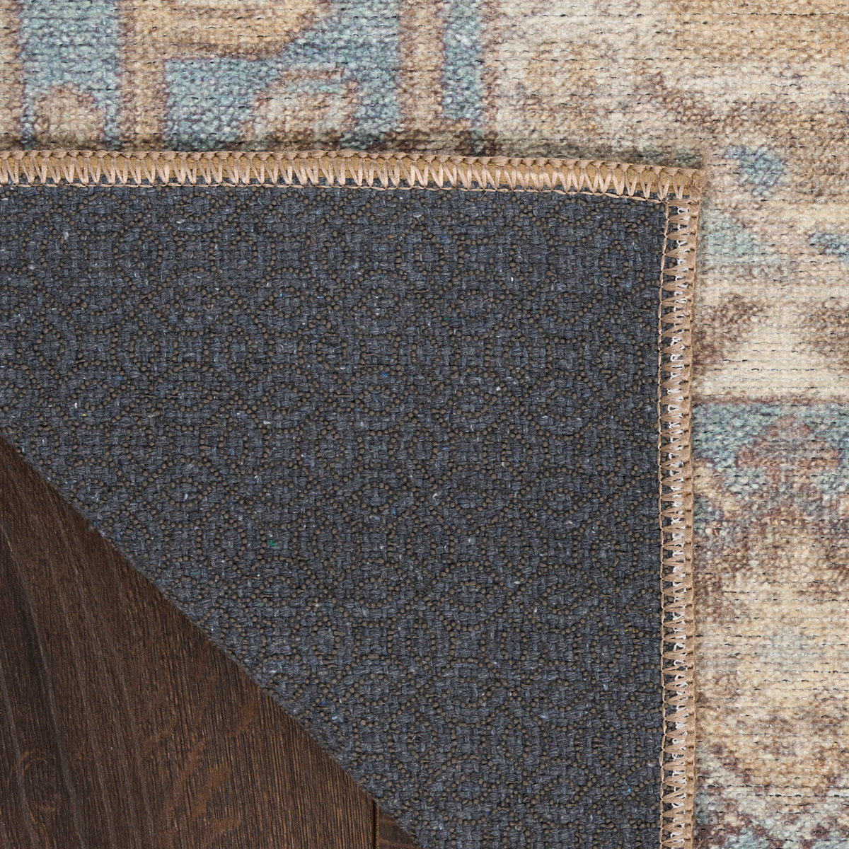 Vintage Washables VWS13 Blue Green Rug