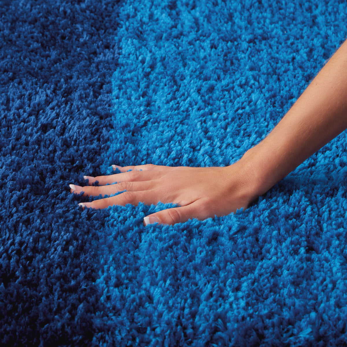 Chicago Shag CK722 Blue Rug