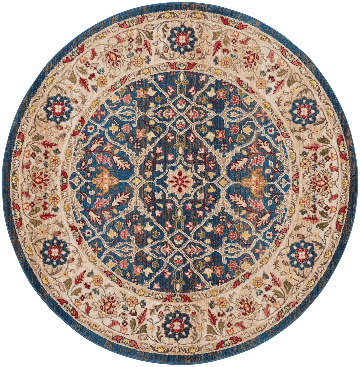 Karisma KAR03 Blue Ivory Rug