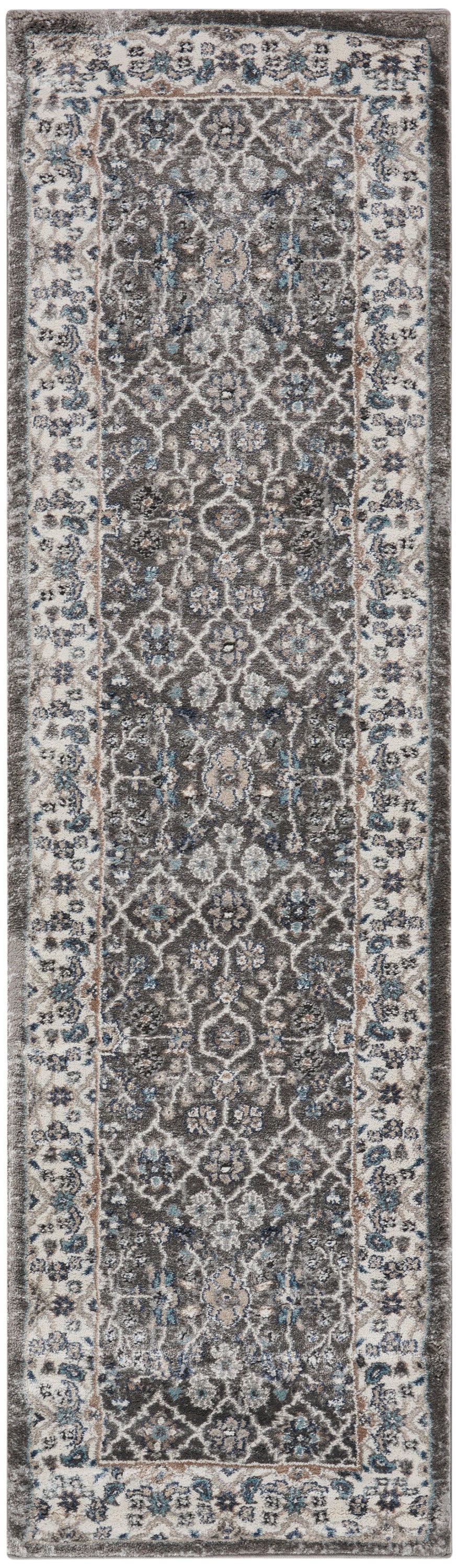 American Manor AMR01 Grey Ivory Rug