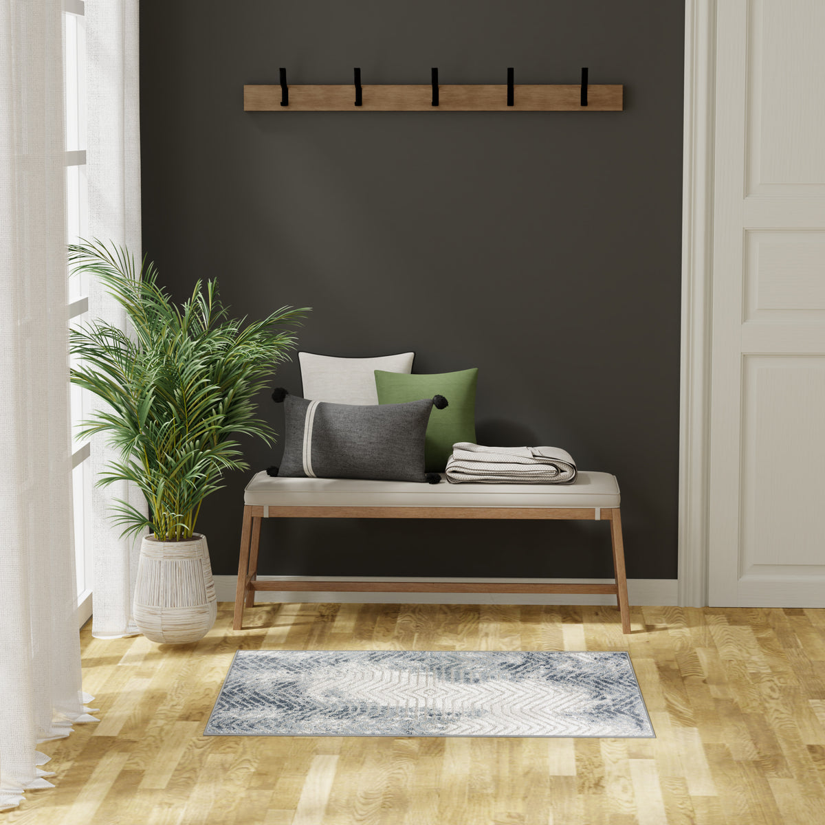 Dekor DEK04 Grey Navy Rug