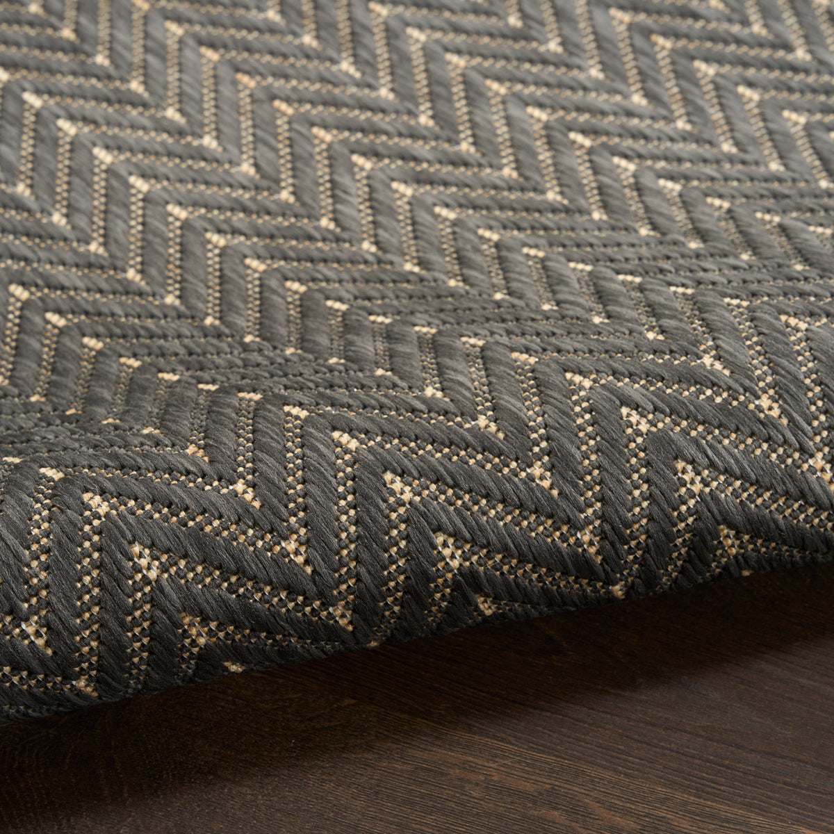 Horizon Indoor/Outdoor HOZ02 Charcoal Rug
