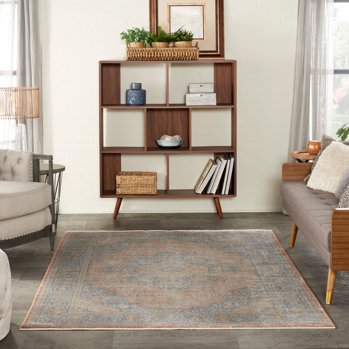 Starry Nights STN07 Blush Multicolor Rug