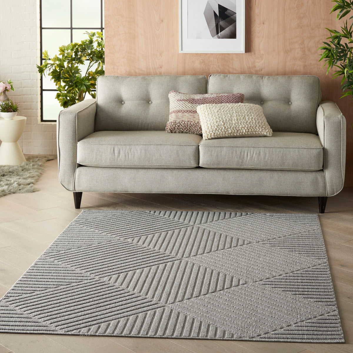 Cozumel CZM05 Light Grey Rug