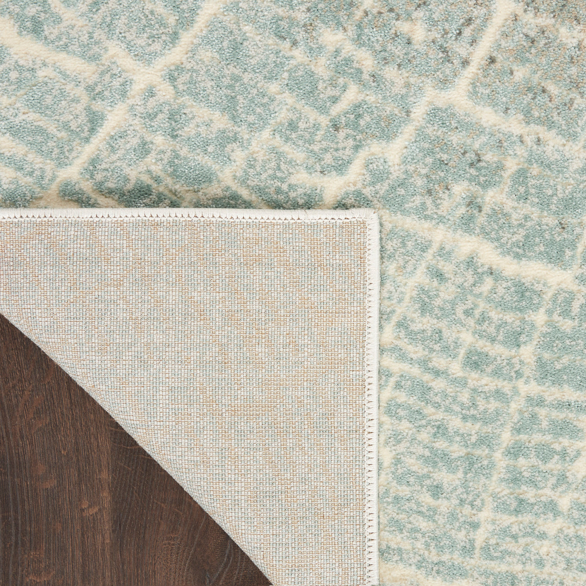 Marmara MRA06 Teal Grey Ivory Rug
