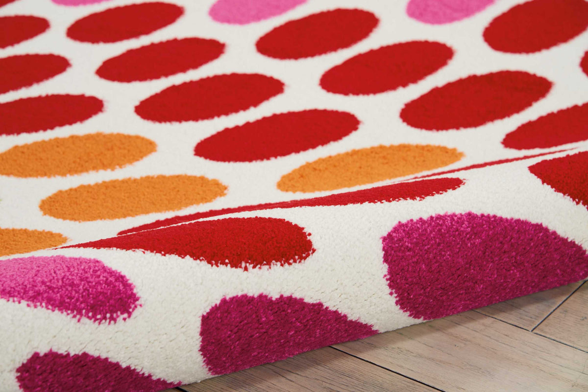 Oakdale OKD03 White/Multicolor Rug