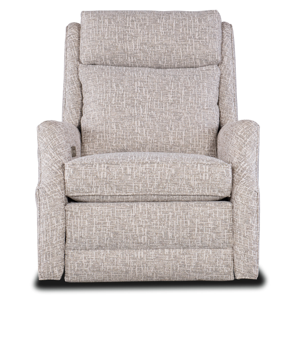 Darrien Swivel Glider Recliner Divided Back - Power Recline with Power Headrest