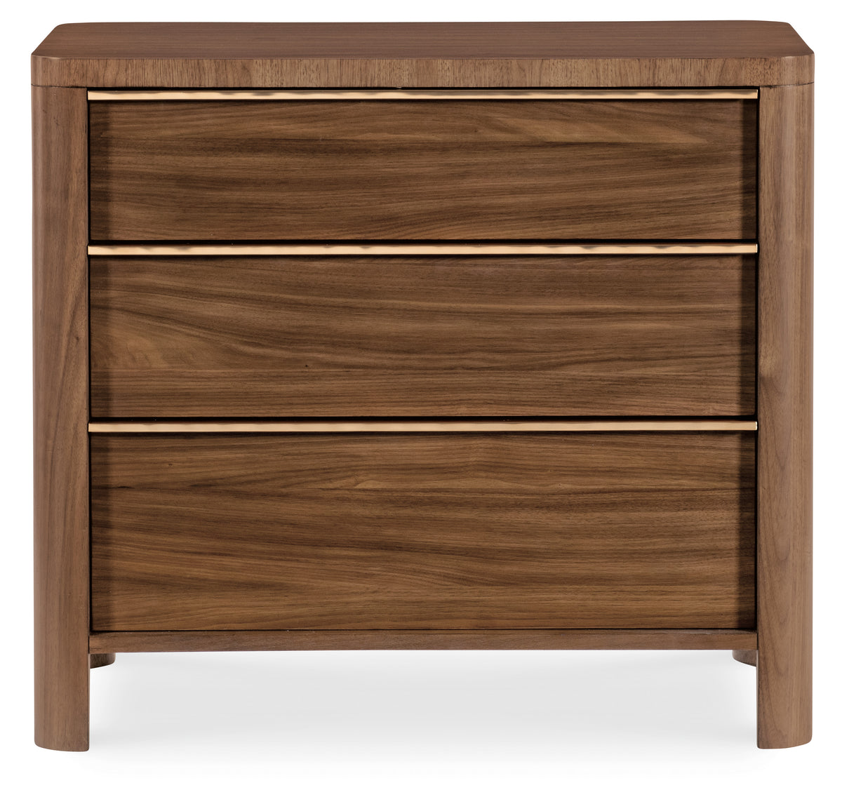 Eleana Three Drawer Nightstand