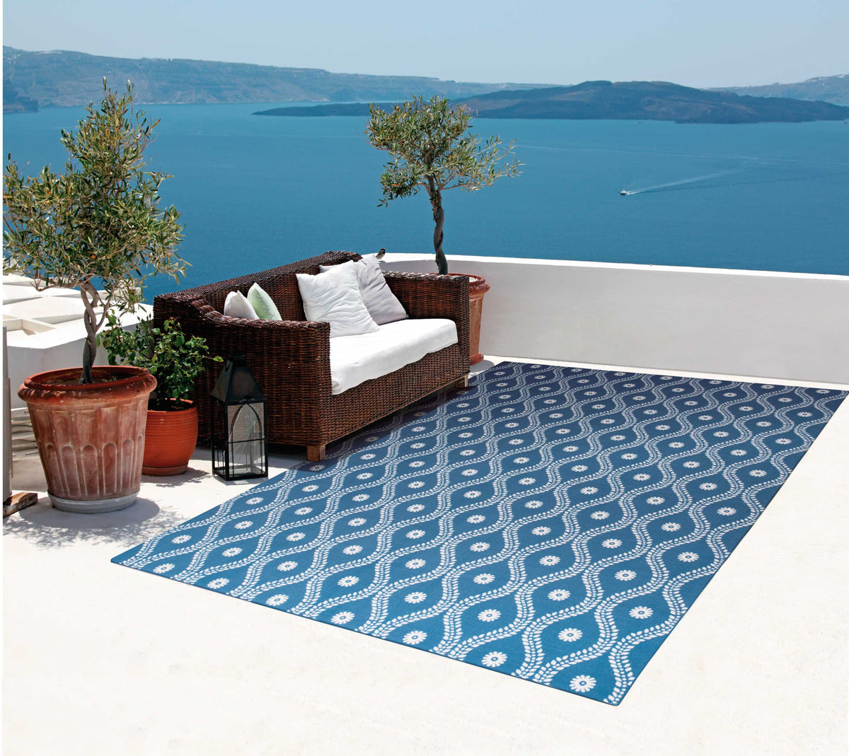 Home & Garden RS085 Navy Rug