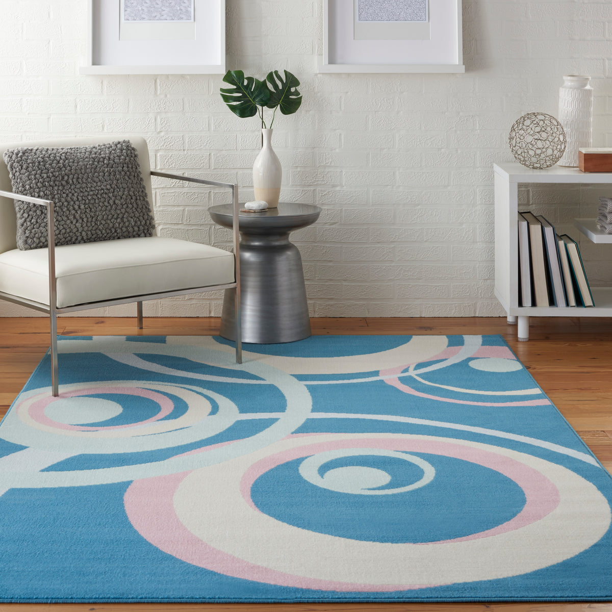 Grafix GRF21 Blue Multicolor Rug