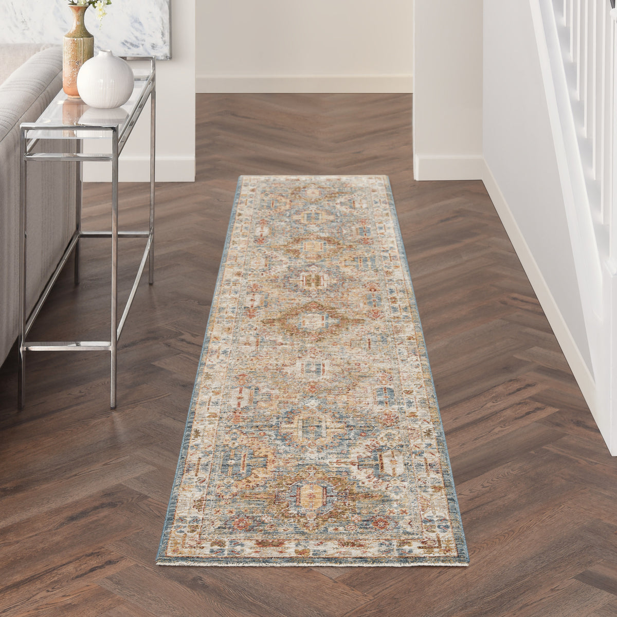 Sahar SHR01 Blue Rug