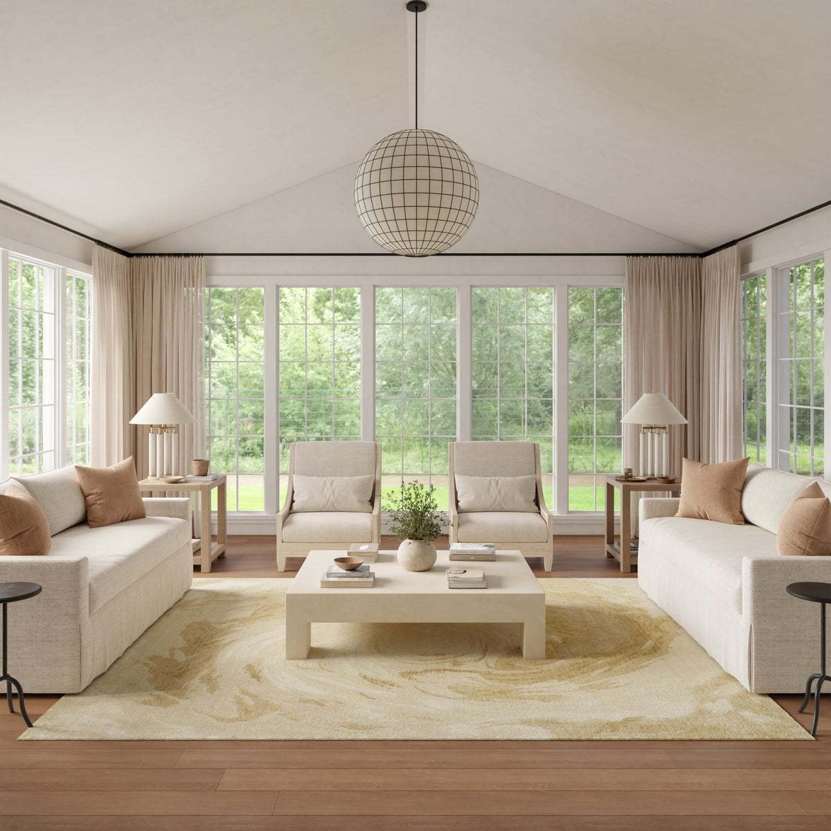 Brushlight BRL01 Beige Ivory Rug