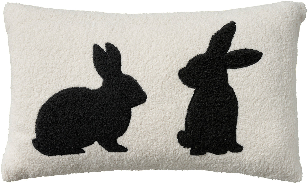 Pet Pillows & Access L0492 Black 12" x 21" Throw Pillows