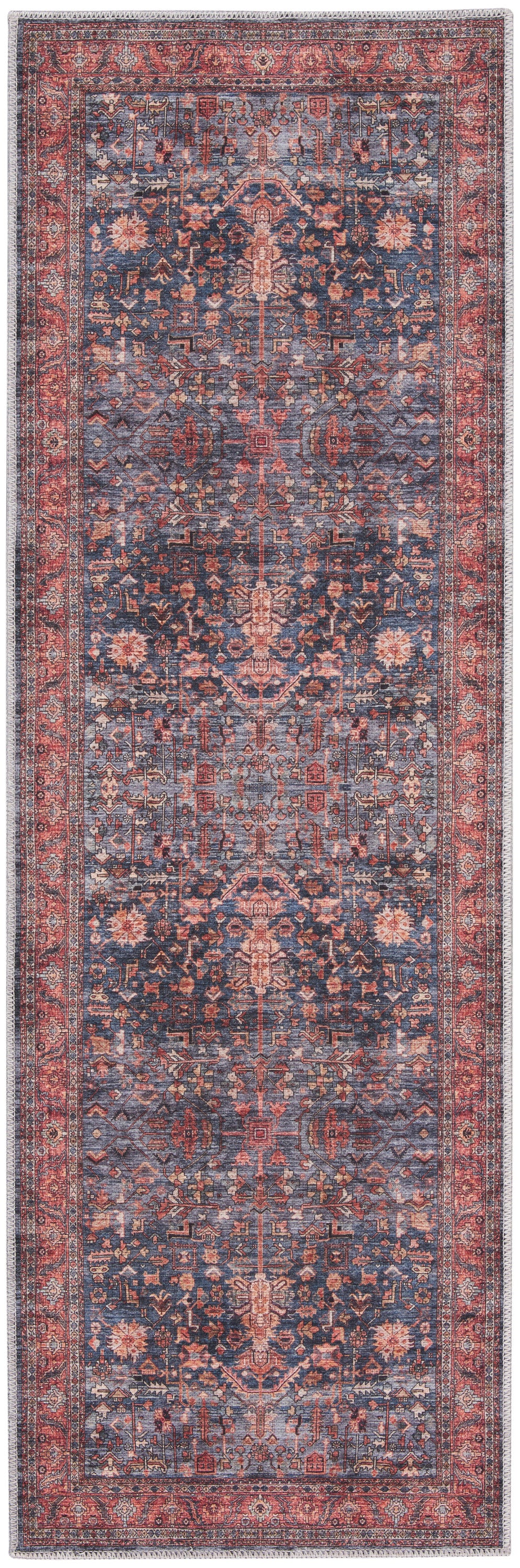 Grand Washables GRW02 Navy Brick Rug