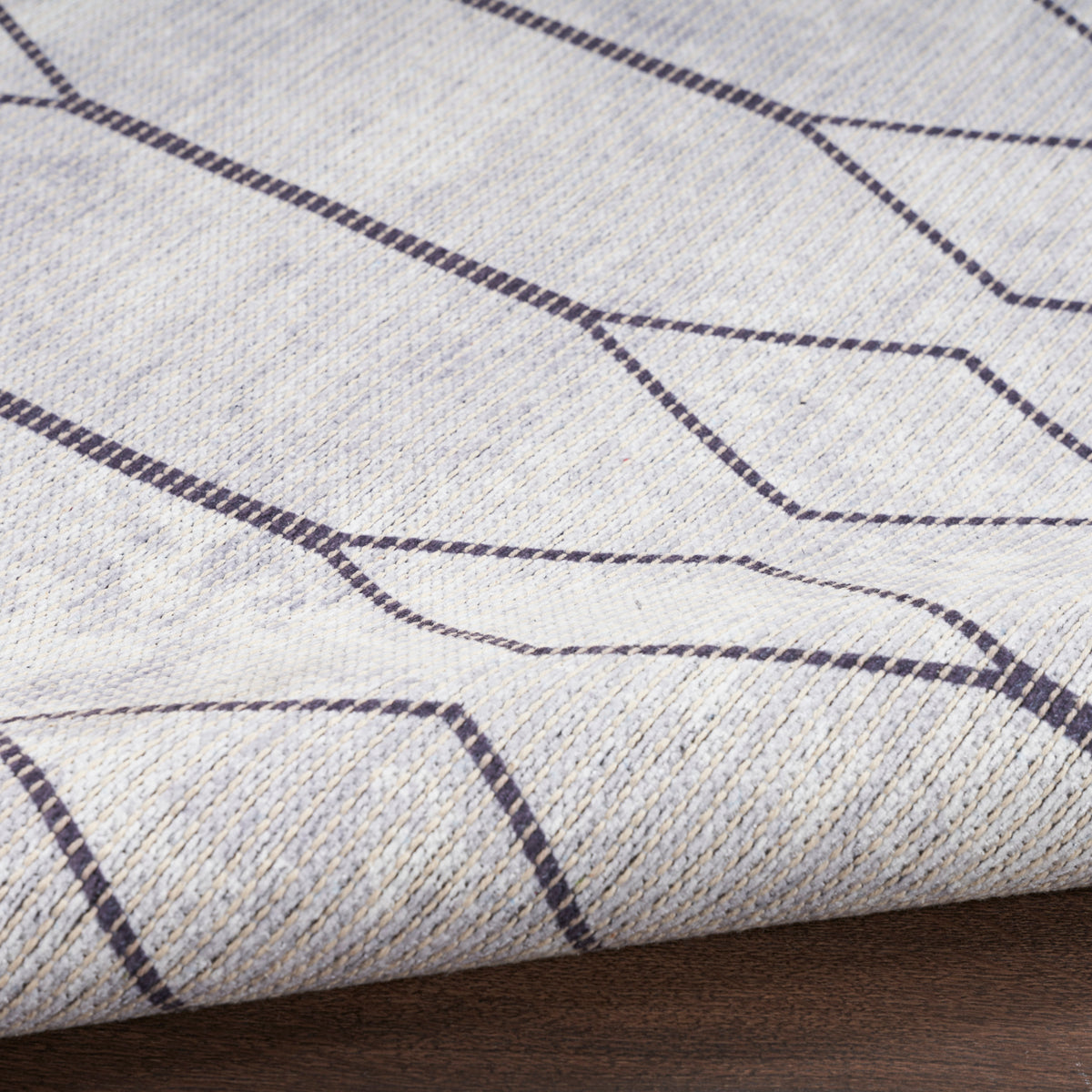 New Concept Washables SR107 Ivory Grey Rug