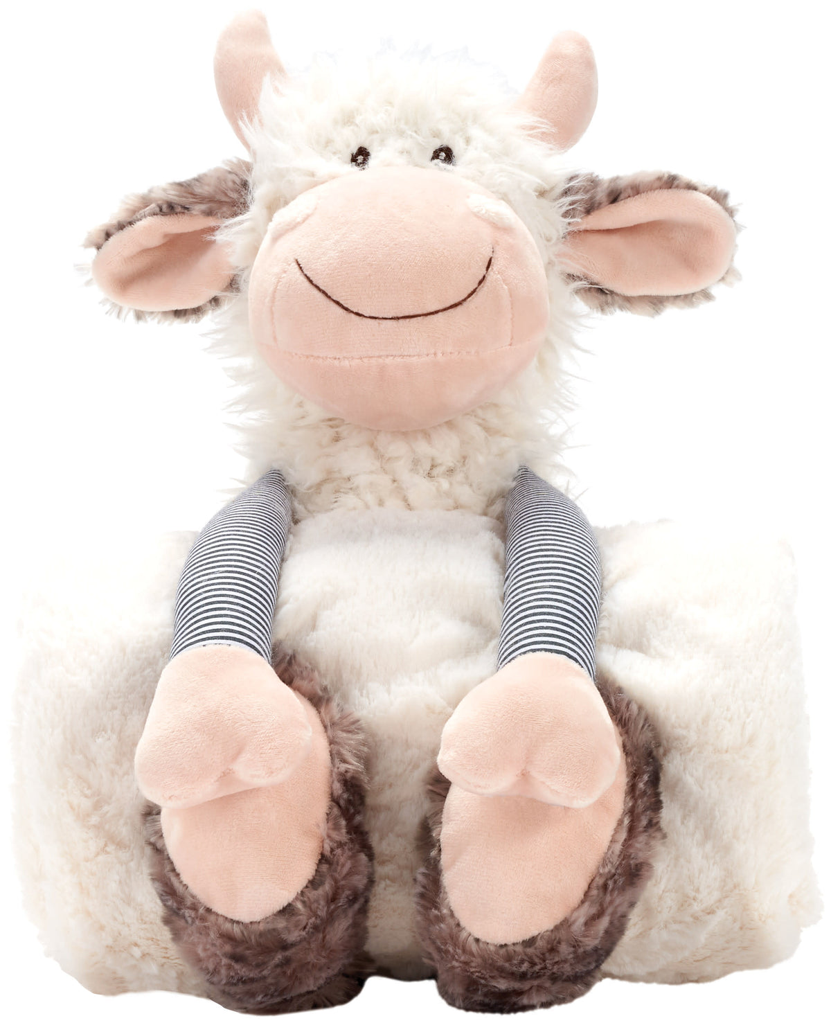 Plush Lines N0960 Ivory 7" x 17" Plush Animals