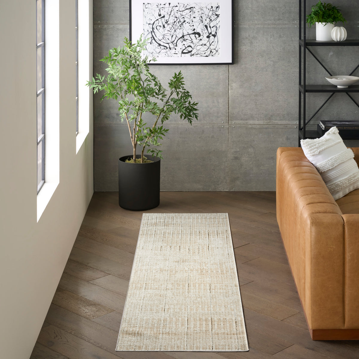 Grand Street GRN02 Ivory Beige Rug