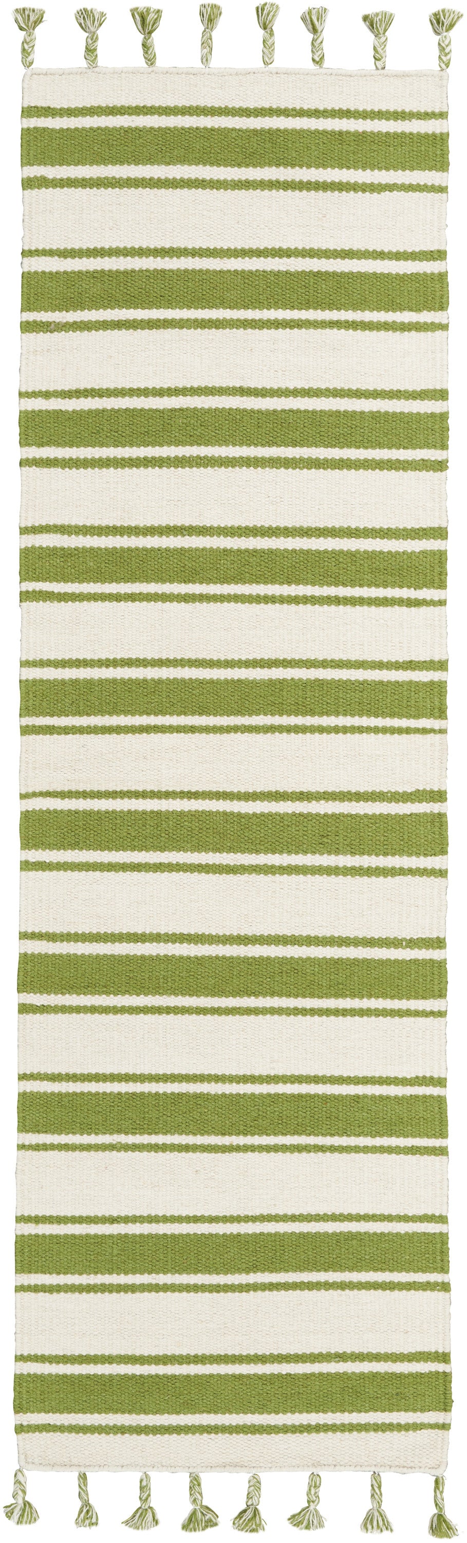 Rio Vista DST01 Ivory/Green Rug