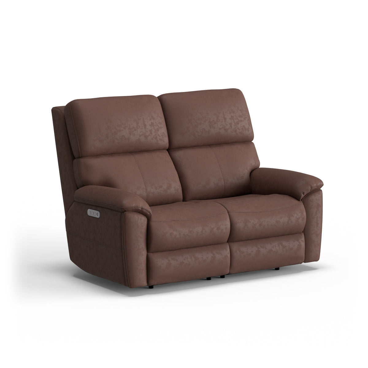 Porter Leather Power Reclining Loveseat with Power Headrest & Lumbar