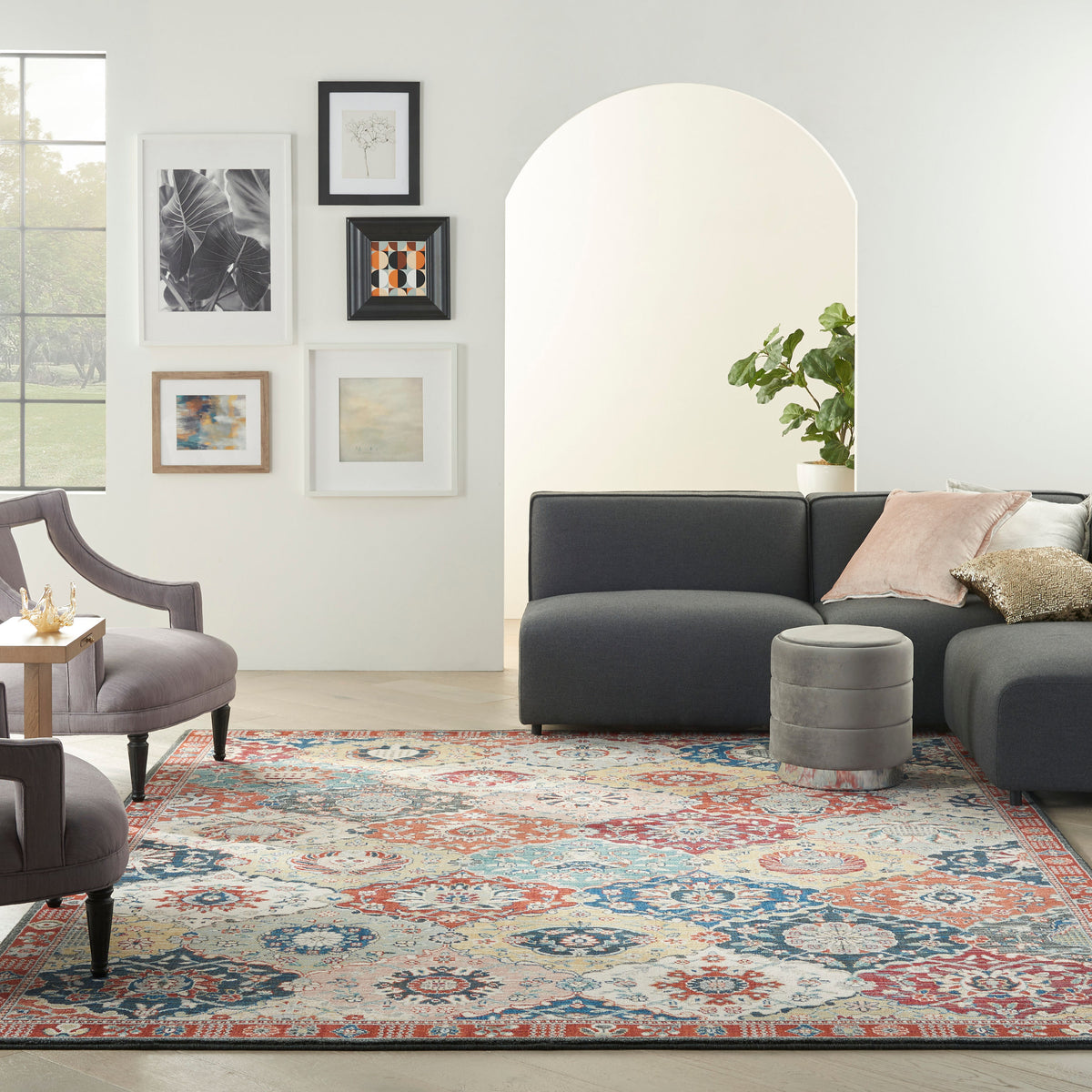 Parisa PSA05 Multicolor Rug
