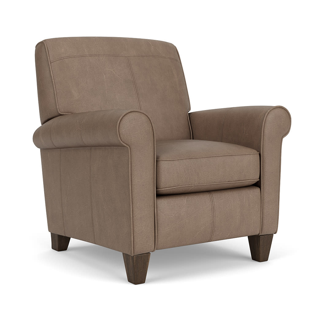 Dana Leather High-Leg Recliner