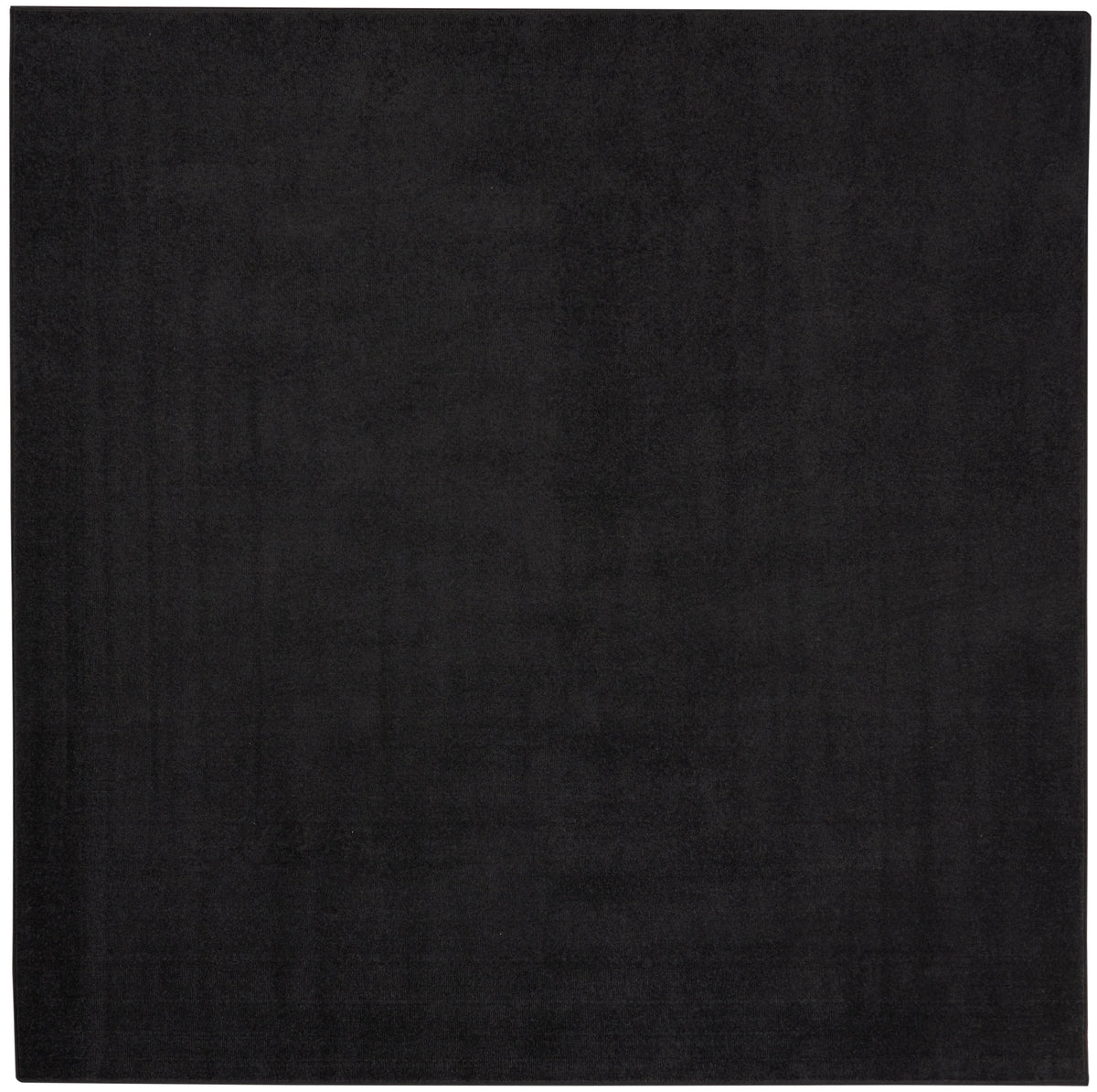 Nourison Essentials NRE01 Black Rug