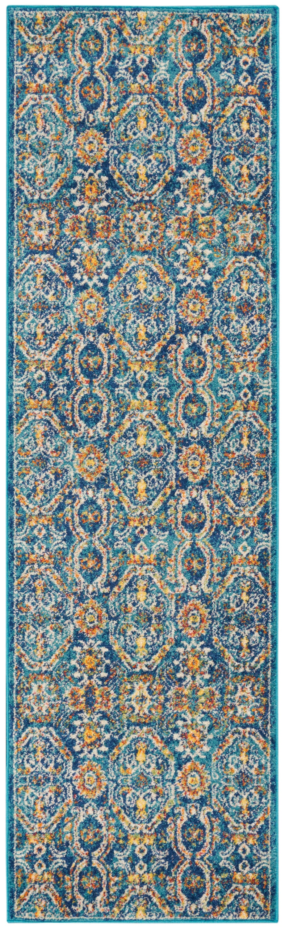 Allur ALR05 Blue Multicolor Rug