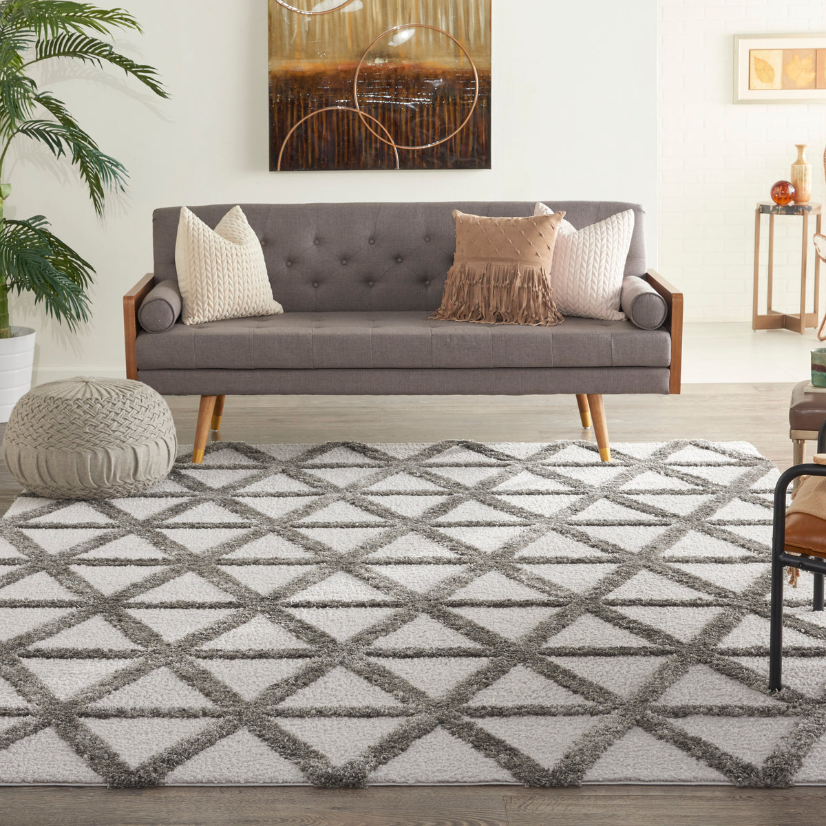 Highlands HND01 Grey Rug