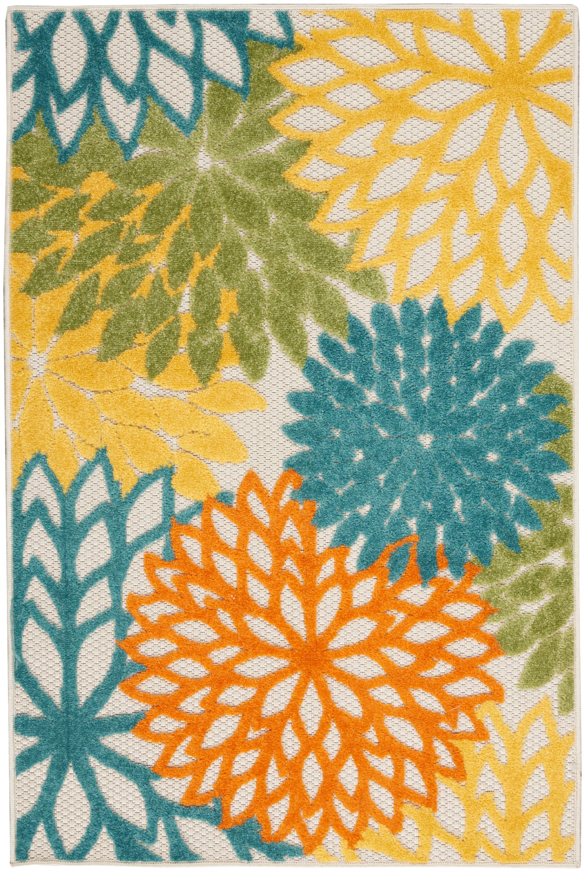 Aloha ALH05 Turquoise/Multicolor Rug