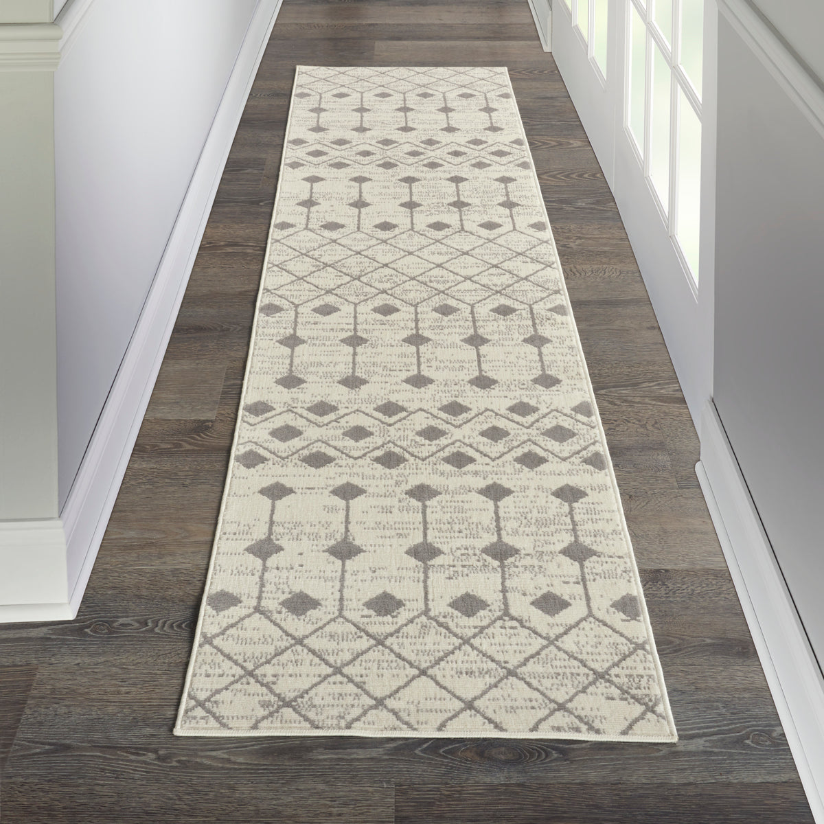 Grafix GRF37 Ivory/Grey Rug